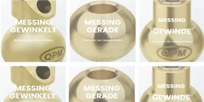 kugeldüse messing cnc